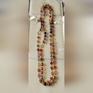Premiere Jewelry, Elegant Multicolor Beaded Necklace